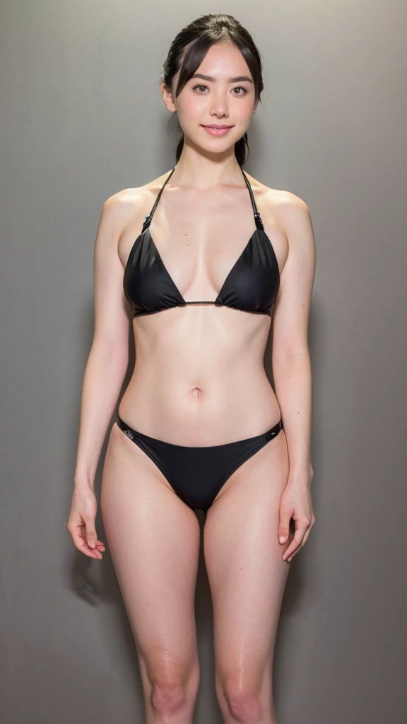 "((best quality,16k,highres,masterpiece:1.6)),ultra-detailed,(realistic,photorealistic,photo-realistic:1.6),18-year-old,full body,((black micro bikini:1.6)),beautiful detailed face,detailed, skinny waist and thick hips, fit girl, fit pic, cottagecore!! fitness body, amouranth, pretty face with arms and legs, better known as amouranth,((Beautiful background blur))、soft studio lighting，((delicate artwork dark gray background))、((A beautiful figure that stands out against a dark background))、((Anatomically correct fingers of the hand))、((correct number))、
soft light lighting"