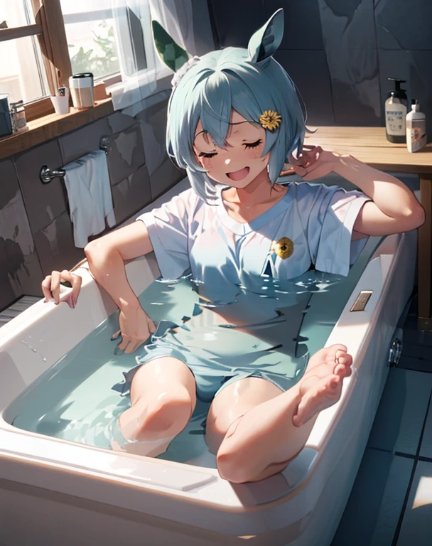 Superior quality, Very detailed, High accuracy, Anime mo art style, Best 8k anime kona chan wallpapers, pixiv contest winner, Perfect anatomy, break,(Please draw a picture of a girl standing sleepily by the pool in a blue ワンピースwater着. )break,1 girl, (Single,Little woman, Baby face, 13 years:1.3),All Parties, Whole finger,, The magic of the immature body, sick, (very_short hair), sick hair, Dripping, Flat chest, sick body, Little donkey, Between the legs, Small black eyes, Detailed and beautiful eyes, The iris and pupils are proportional, Expressive eyes, Sleepy eyes, High accuracyの詳細な髪, ワンピースwater着, スクールwater着, (Detailed lighting), (Detailed background), Swimming pool ladder, Next to the pool, water, In the school swimming pool. break,Super dense skin, Shiny skin, The best cinematic lighting by famous artists, 8K,Nice illustration,Photo shop_(mild),Hi silly res,Hmm,Roughness of bare skin