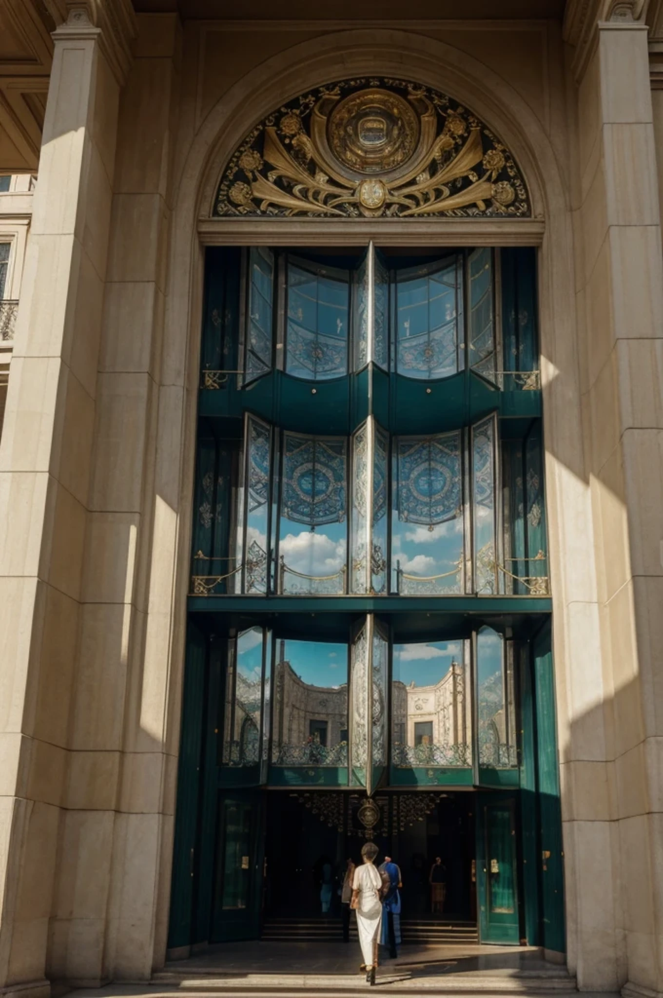 gigantic inter-european bank, modernist building flags of the european union, 4k, ultra detailed image, Realistic, highly detailed, perfect composition, gorgeous, Intricately detailed, incredibly detailed, 8 k artistic photography, hyper detailed, masterpiece, ultra detailed, hyper Realistic , 4k, ultra detailed image, Realistic, very detailed, perfect composition, gorgeous, Intricately detailed, incredibly detailed, 8 k artistic photography, hyper detailed, masterpiece