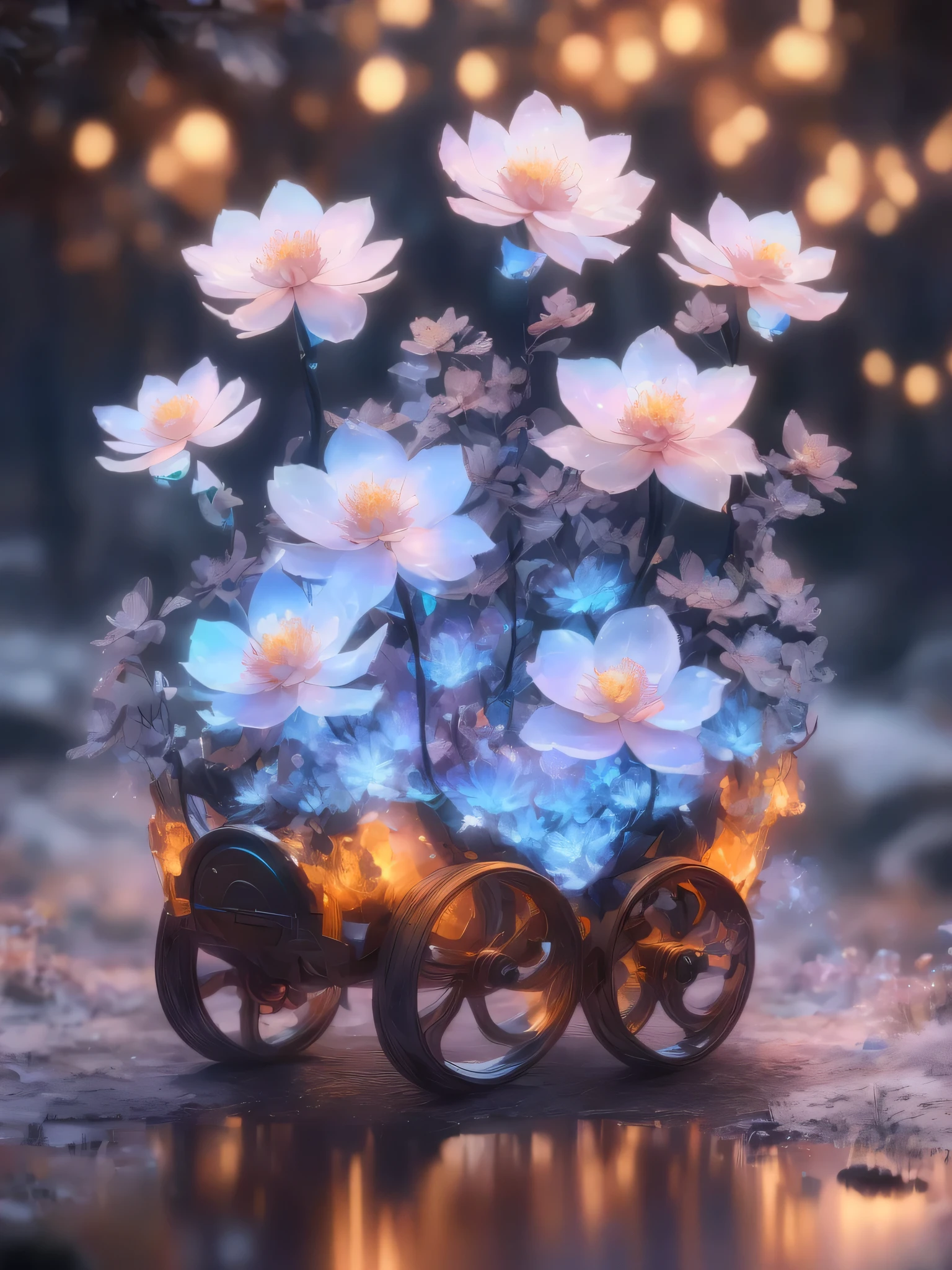 masterpiece, best quality, (Very detailed CG unified 8K wallpaper), (best quality), (Best example), (Best shadows), Glowing Elf, (nobody:1.5), Lack of manpower,Night view, Round lake, There is a forest around, (lake, Moonlight shines: 1.3), Sky, Full of stars, The moon hovers over the lake, (A ray of moonlight falls into the lake: 1.4), (A beautiful flower rises from the center of the lake:1.4 ), (Crystal Flower:1.5), (The crystal flower petals sparkle in the moonlight:1.5), Colorful sparks swirl around the flowers, fantasy, Wheels within wheels, elegant, Very detailed, moralityigital Painting, Art Station, concept art, Matte, Be focused, illustration. Very High moralityefinition, masterpiece, Astonishing, Fashion Artstation, 8k, Ultra HD, High Detail, Very High Detail, masterpiece, (Particle Effects) ETC. morality.....3D , Octane ренmoralityеринг, Ray Tracing, Ultra Detail