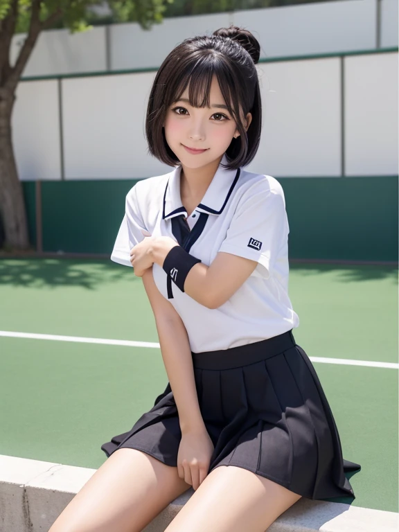 ((highest quality, masterpiece :1.3)), Photorealistic、Ultra-high resolution、Natural skin texture、Hyperrealism、Reflection from the waist up、Beautiful Japanese girl in her early s、One girl、Larger breasts、Pink cheerleader uniform、Frightened expression、Eyes are unfocused