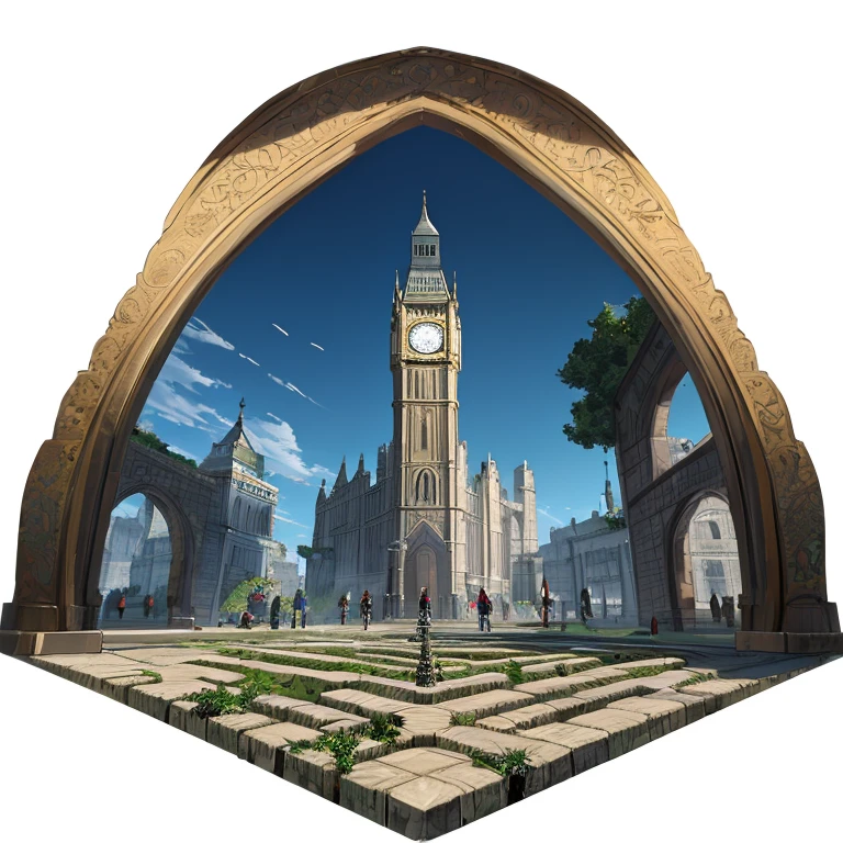Dungeons、The Clock Tower Labyrinth、It's a labyrinth filled with machines that manipulate time and space.。the wind is strong、Those seeking the Clock Tower's treasure take on the challenge。