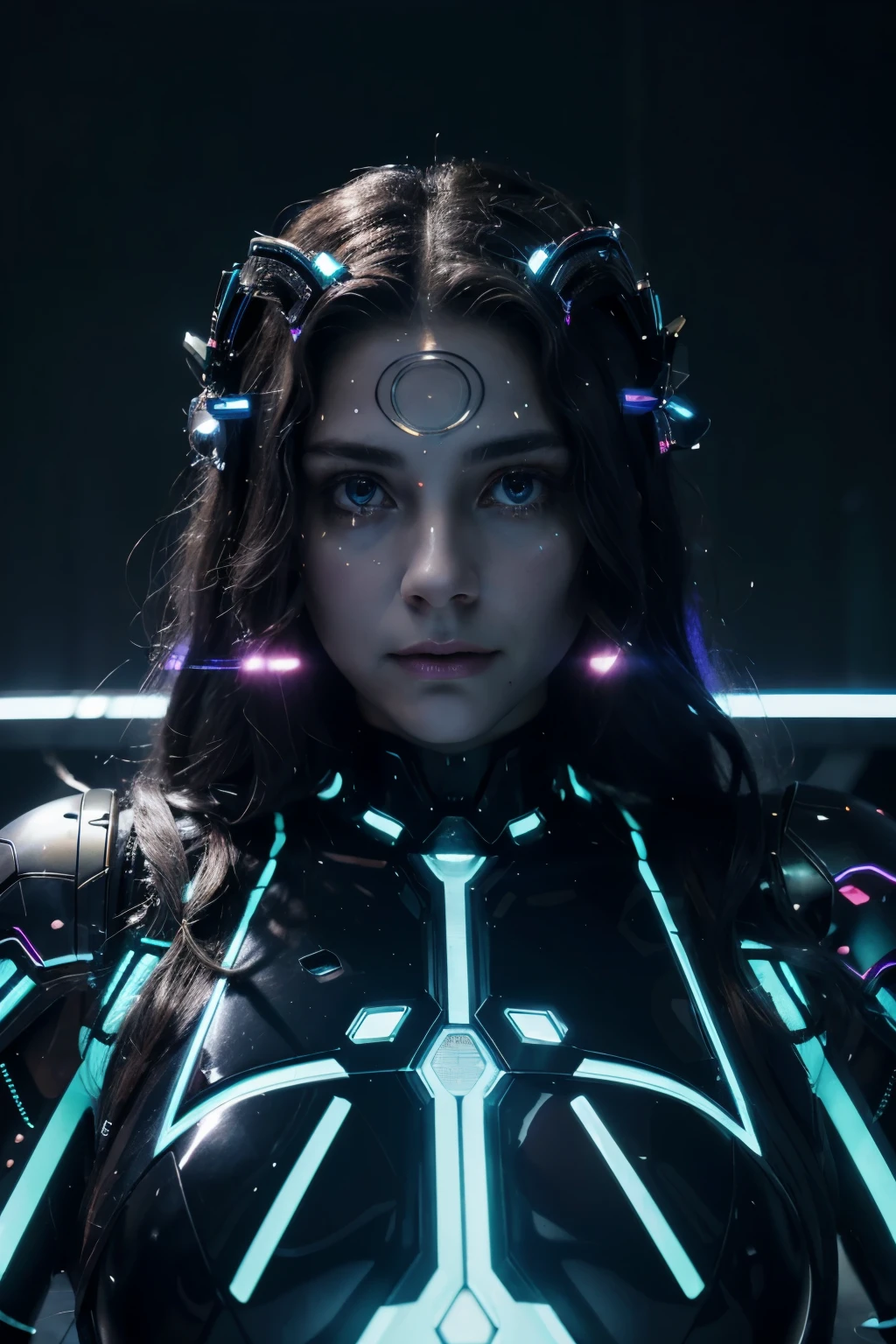 A futuristic technological medusa uma by itself is an intriguing and impressive image. With its modern and innovative nature, it captivates the viewer's attention and sparks curiosity. To generate a detailed and high-quality Stable Diffusion prompt for this theme, you can consider the following elements:

1. Art Subject: A towering technological medusa, festooned with intricate metal tentacles, sapphire-glowing eyes, and a crown of circuitry and data streams. The medusa's body seamlessly merges with advanced machinery and robotic components.

2. Texture: Digitally rendered, incorporating glossy metal surfaces, intricate circuitry patterns, and a mix of smooth and rough textures to create a visually striking contrast.

3. Additional Details: Surrounding the medusa, there are flickering holographic projections displaying pulsating symbols and technologically advanced geometric patterns. A dense cluster of nanobots swirls around it, shimmering with a soft bioluminescent glow.

4. Image Quality: (best quality, highres:1.2) With meticulous attention to detail and ultra-detailed rendering, the medusa's metallic plates reflect each other flawlessly, creating a sense of realism. The various textures and circuits intricately designed to bring depth to the artwork.

5. Artistic Style: A blend of futuristic concept art and sci-fi elements, combining the surreal beauty of technology with the dark elegance of a mythical medusa.

6. Color Palette: Vibrant neon colors dominate the scene, pulsating with energy, such as electric blues, cybernetic purples, and holographic greens. Subtle gradients add dimension and depth to the overall composition.

7. Lighting: Illuminated by a combination of artificial neon lights and bioluminescent emanations, casting captivating glows and shadows across the medusa's robotic features. The lighting patterns mimic the flow of electricity and signal strength.

Remember to arrange the tags in order of importance and use punctuation only where necessary