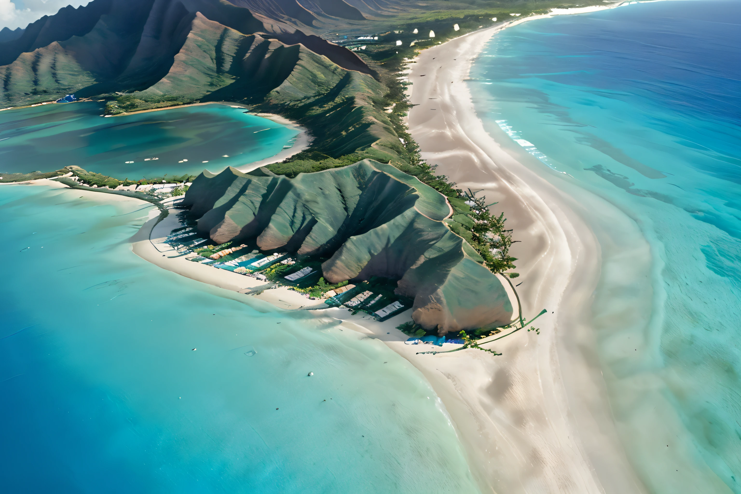 Lanikai Beach, Hawaii: With its turquoise waters, pristine sand, and views of the Mokulua Islands, Lanikai is often ranked among Hawaii's best beaches.