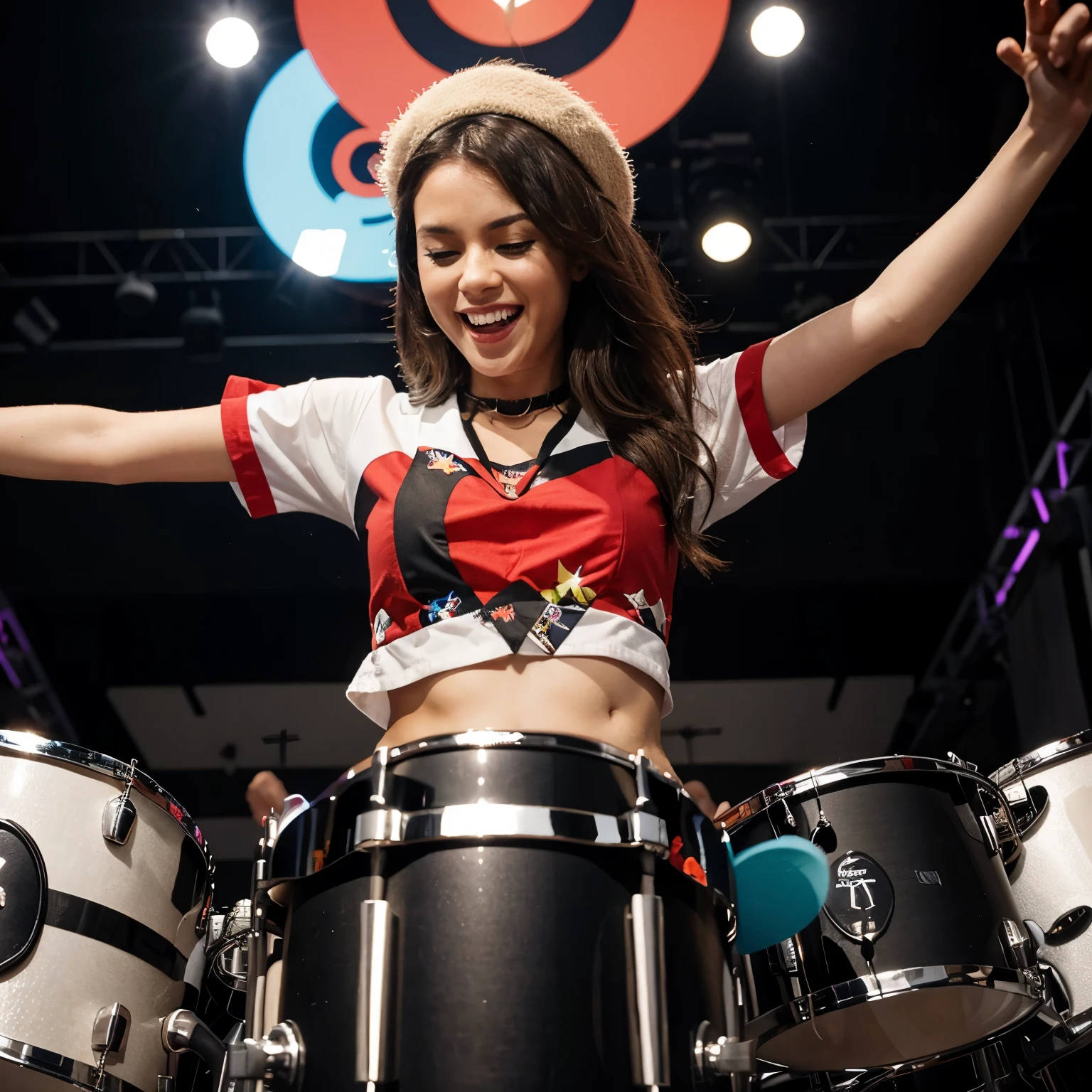 Have fun at the rhythm 