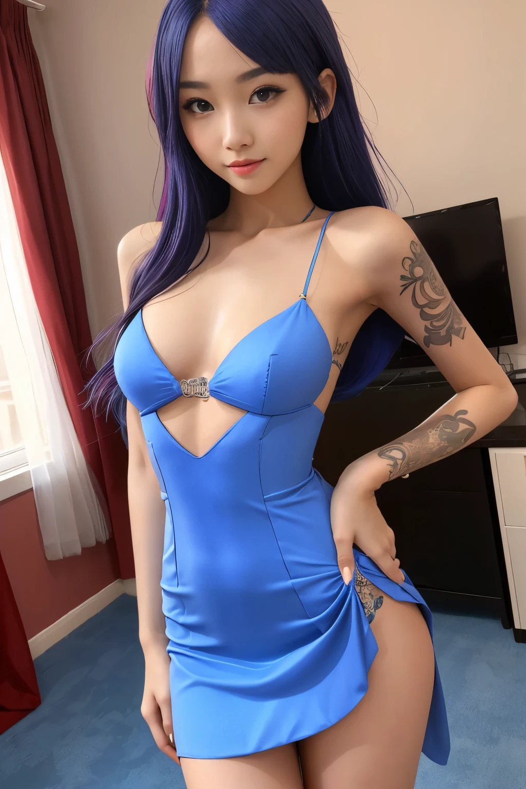 8k, 2 hot sweet innocent tween close friends, showing legs, beautiful thin tween models, elegant detailed prom dress with cutouts, expressive eyes, real photography, thin slender body, abs, colored hair, tattoos, photorealistic, orgasming pleasure