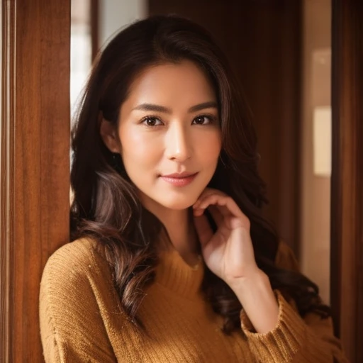 ((highest quality)), ((masterpiece)), (detailed), Beautiful face、woman、43 years old、Supermodel body type、((imprisonment))、Hands tied