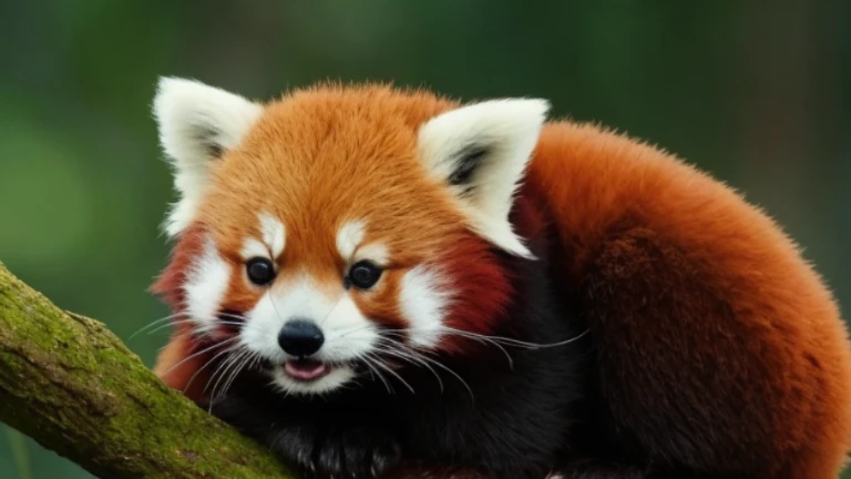 Sleeping Baby Red Panda, Eyes almost closed,Adorable digital painting, Cute and intricate digital art, Fox, Cute and detailed artwork, Cute digital art, Cute Red Panda, Fantasy Red Panda Love, by ヤン・J, Lost to the Jazz in a tie, Cute 3D rendering, by Ryan Yee, Urop and Rostan, Cute artwork,