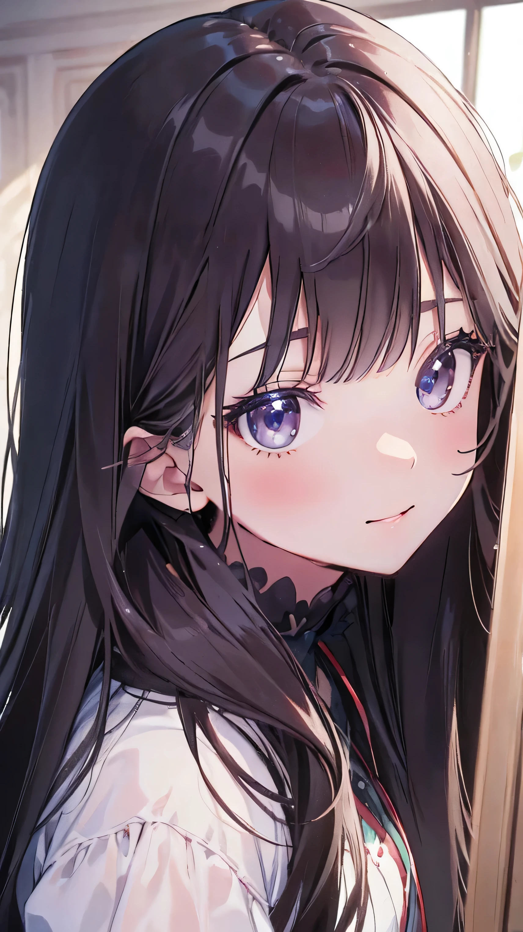 Masterpiece、Highest quality、highest quality、Shiny hair quality、Small face、Girl、Sitting、Super detailed, beautiful, wide eyes、Ultra-detailed, clear and beautiful faces、(cute illustration:1.2), High-resolution, ultra-detailed, best quality, embarrassed