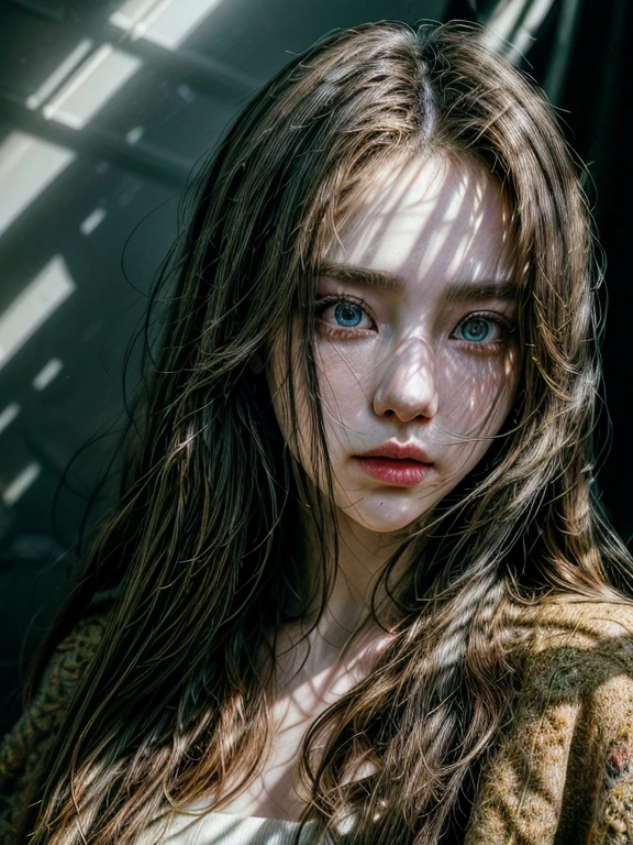 1girl standing,Masterpiece, realistic, ultra-detailed, highres, HDR, studio lighting, vivid colors, sharp focus, physically-based rendering, detailed brushwork, meticulous attention to detail, lifelike textures, intricate shadows and highlights, stunning visual impact.