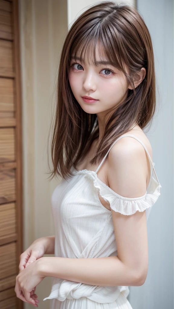 Transparent skin、Skin、mole:0.1、The hair
