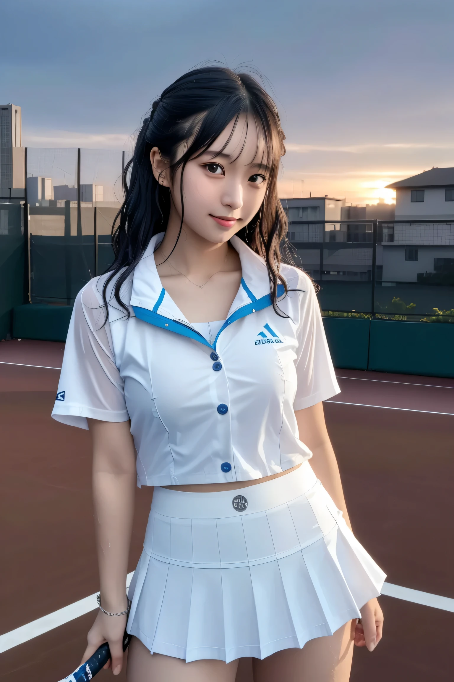 masutepiece、Best Quality、ultra-detailliert、Top image quality、1 persons、Athletics uniforms、17 year old woman