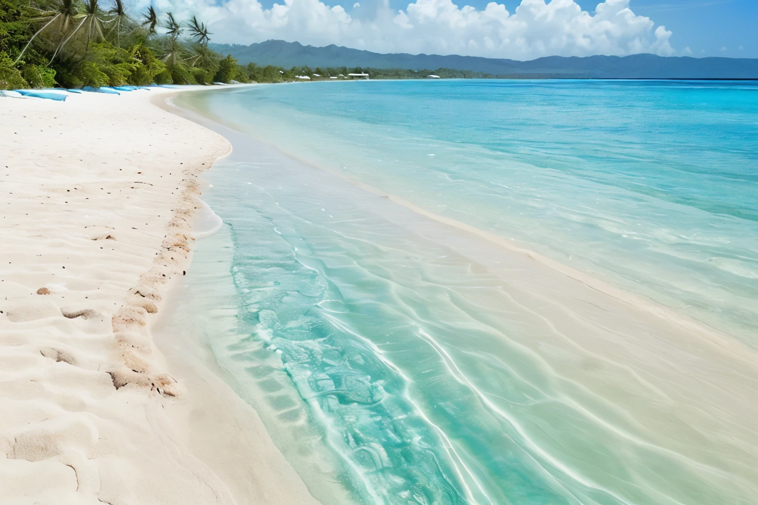 Seven Mile Beach, Jamaica: Stretching along the western coast of Jamaica, this beach boasts pristine white sand and calm turquoise waters, perfect for sunbathing and swimming.