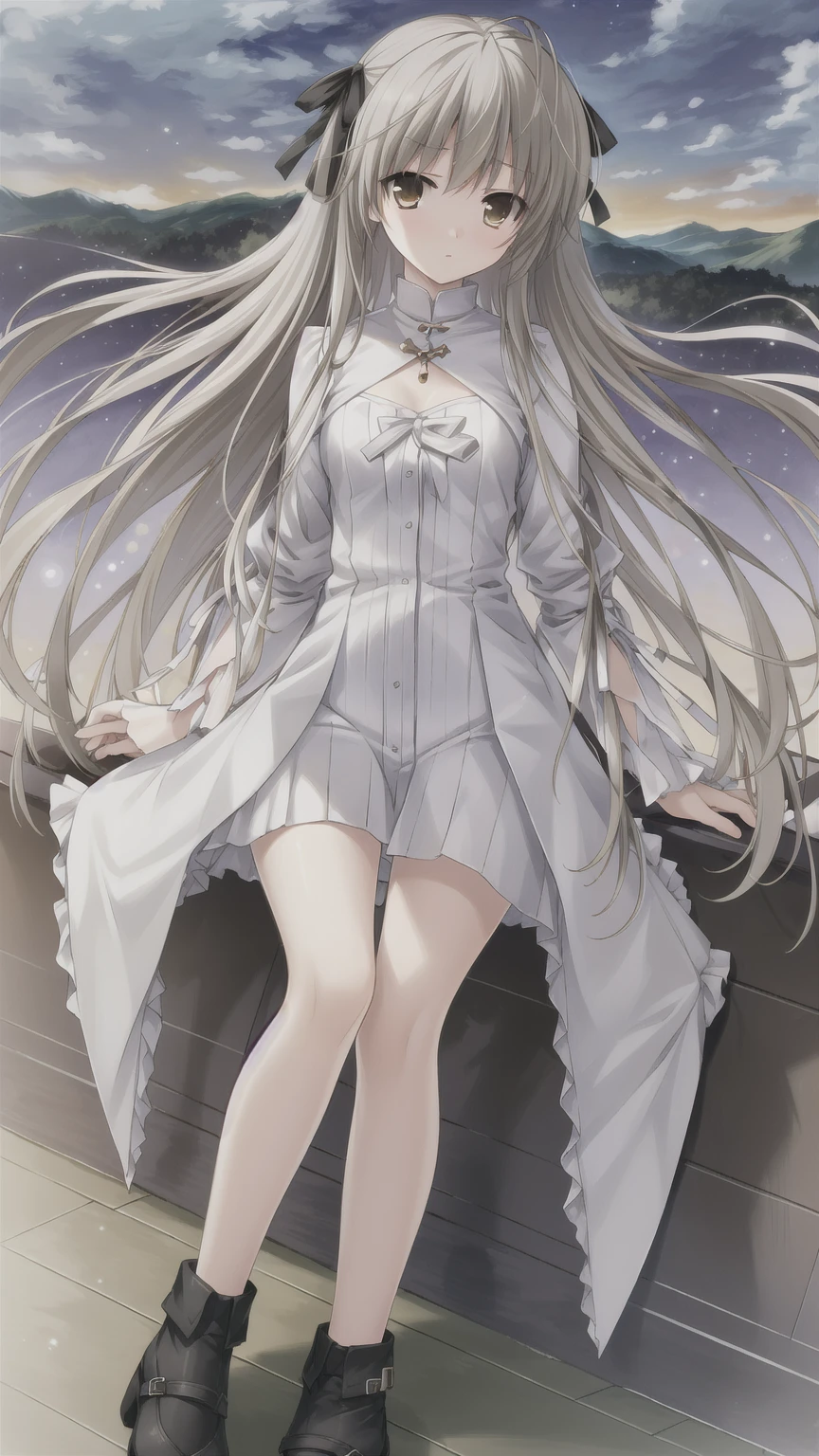 (best quality,ultra-detailed,realistic:1.37),soft lighting, professional, vibrant colors, fine art, digital painting, bokeh.Woman, gorgeous, ultra detailed face, ultra detailed hair, long eyelashes, ultra long hair, glowing eyes, glowing lips, mouth is a little opened, portrait, closed up, looking to the viewer, sharp eyes, sexy look, cleavage, hair over one eye