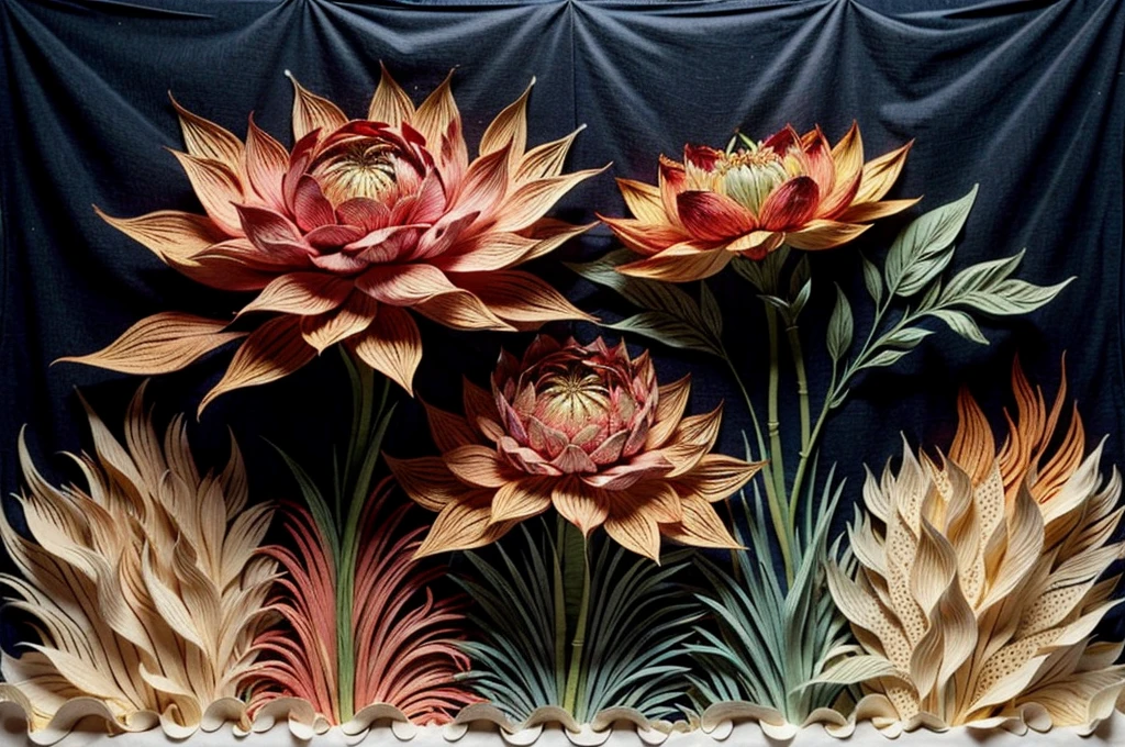 seamless pattern, tapestry, intricate, full of detalis, colorful