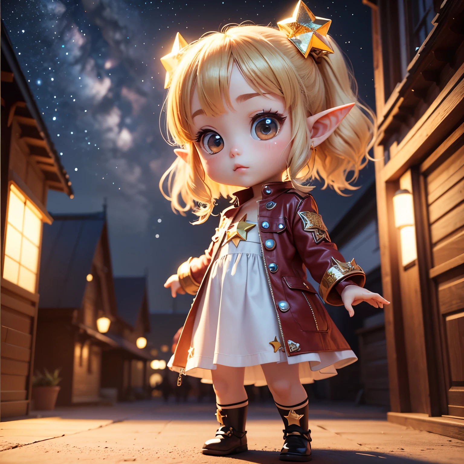 cute smiley face girl with standing pose, snow weather, front view of harry potter school, harry potter school