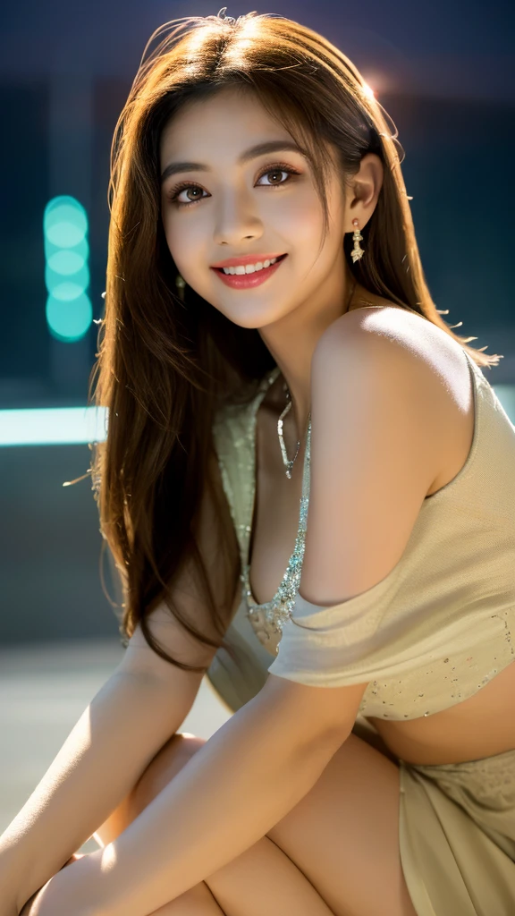 sitting on chair, grabbing breasts pose, (black leather playboy bunny), black pantyhose, black leotard, rabbit ears, red bowtie, wrist cuffs, looking at camera, front view, long hair, bangs, (detailed face), at livingroom, tempting pose, potrait body, mouth closed, smiling, black eyes, 1 girl, 20yo,Young female,Beautiful Finger,Beautiful long legs,Beautiful body, Beautiful Nose,Beautiful character design, perfect eyes, perfect face,expressive eyes,perfect balance, (looking at viewer), official art,extremely detailed CG unity 8k wallpaper, perfect lighting,Colorful, Bright_Front_face_Lighting,White skin, (masterpiece:1.0),(best_quality:1.0), ultra high res,4K,ultra-detailed, photography, 8K, HDR, highres, absurdres:1.2, Kodak portra 400, film grain, bokeh:1.2, lens flare, (vibrant_color:1.2),professional photograph, (Beautiful,huge_Breasts:1.4), (beautiful_face:1.5),(narrow_waist)