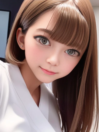 ((SFW、masterpiece、Highest quality、Pieces fly、expensiveest quality、expensiveest level、Best image quality))、(Magazine Cover)、(1 Asian Woman)、A very beautiful and attractive 18-year-old woman、Beautiful light brown hair、Intense black eyes、strong eye expensivelights、Very large breasts、Lip gloss、(cute:1.2)、(expensive detail skin: 1.2)、Perfect Anatomy、smile、((Red ribbon tie、Japanese Girls' expensive 、Dark blue long sleeve jacket、White shirt、Navy blue flared skirt))、((正面より少しFrom below見上げるカメラアングル))、(Skirt flip)、(Grab your skirt、Accurate hands、Five fingers)、((The wind blows up my skirt、Panties exposed.))、((Skirt flip、Grey panties、shiny texpensives))、Cute Underwear、((詳細なGrey panties))、From below、((from the front))、Angle from the feet、Angle From below、((Angle looking up From below、Show your crotch))、Soft Backlight、Soft Light、Soft natural light、Spring street in the daytime、