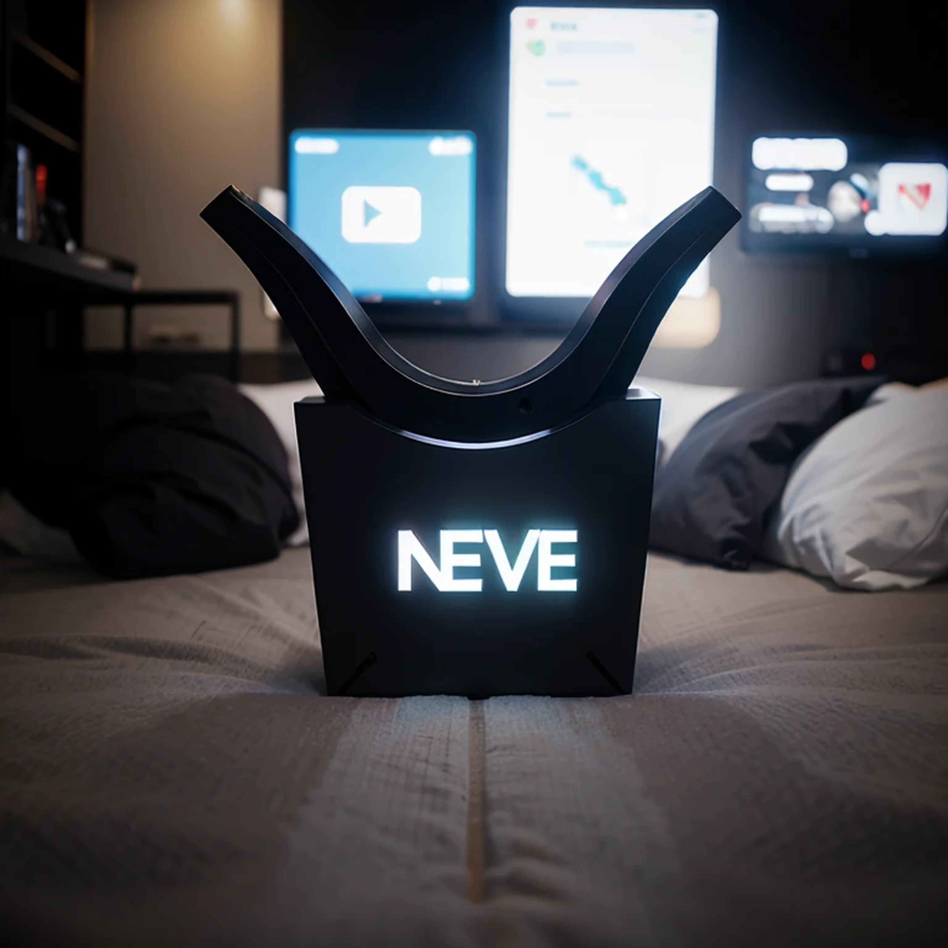 Make ne v letter gaming icon for my discord server