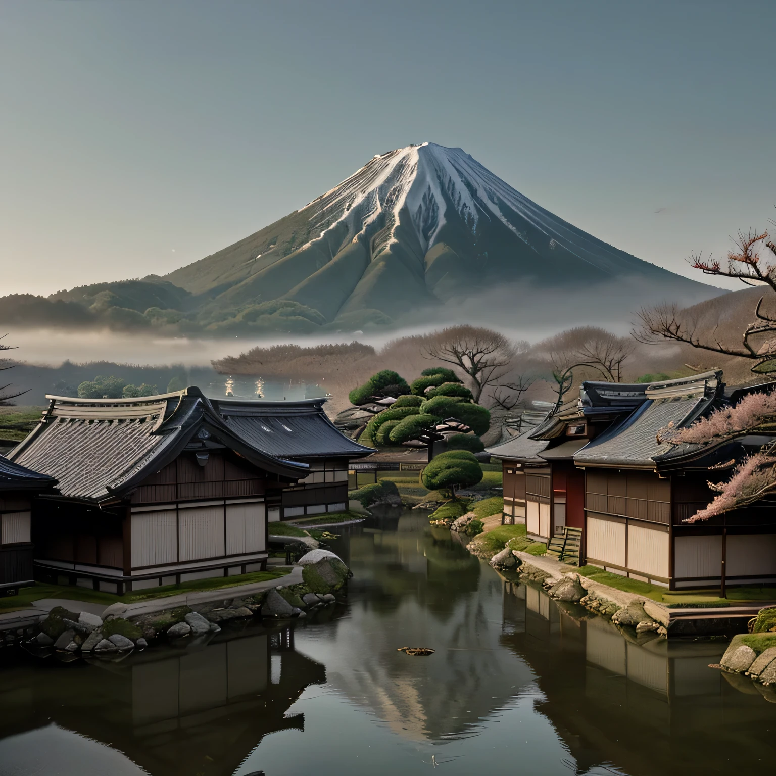 Landscapes of feudal Japan