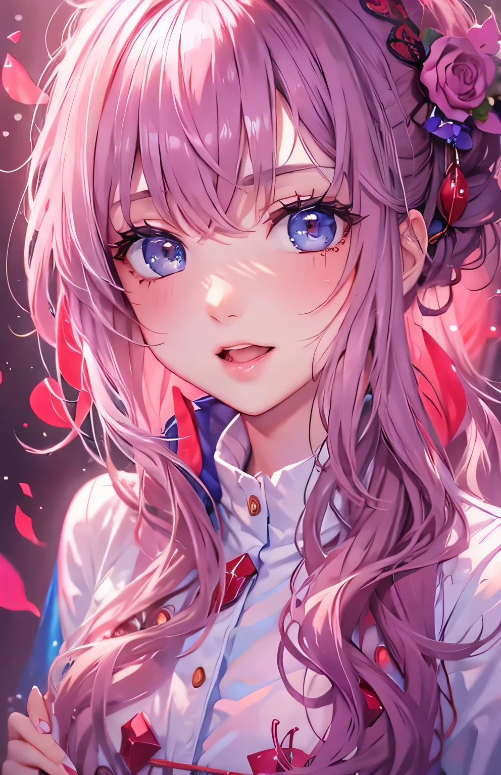 ((highest quality)), ((masterpiece)), (Get used to it), Perfect Face , beautiful girl , Apple ,