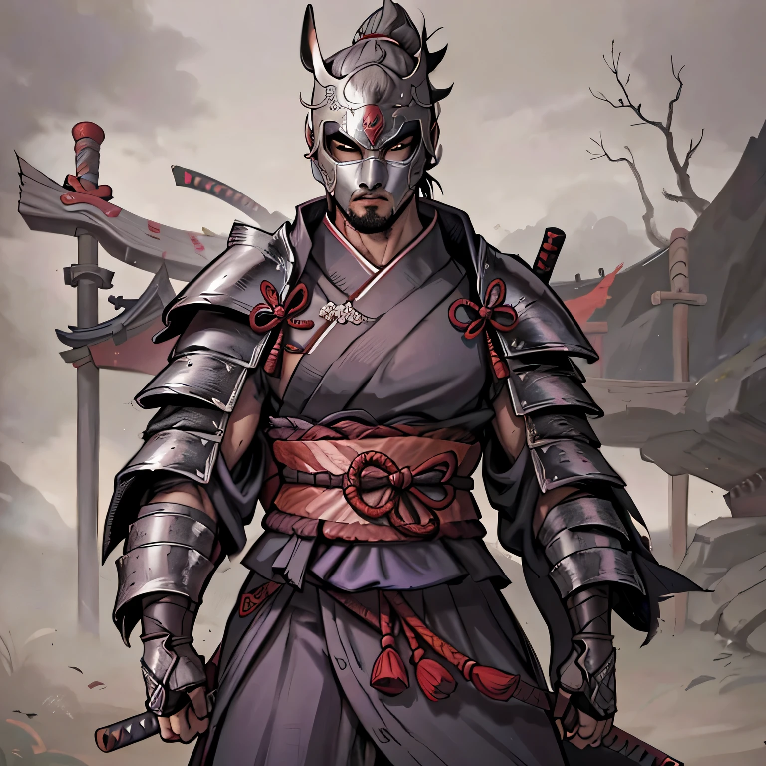 Armadura de um samurai