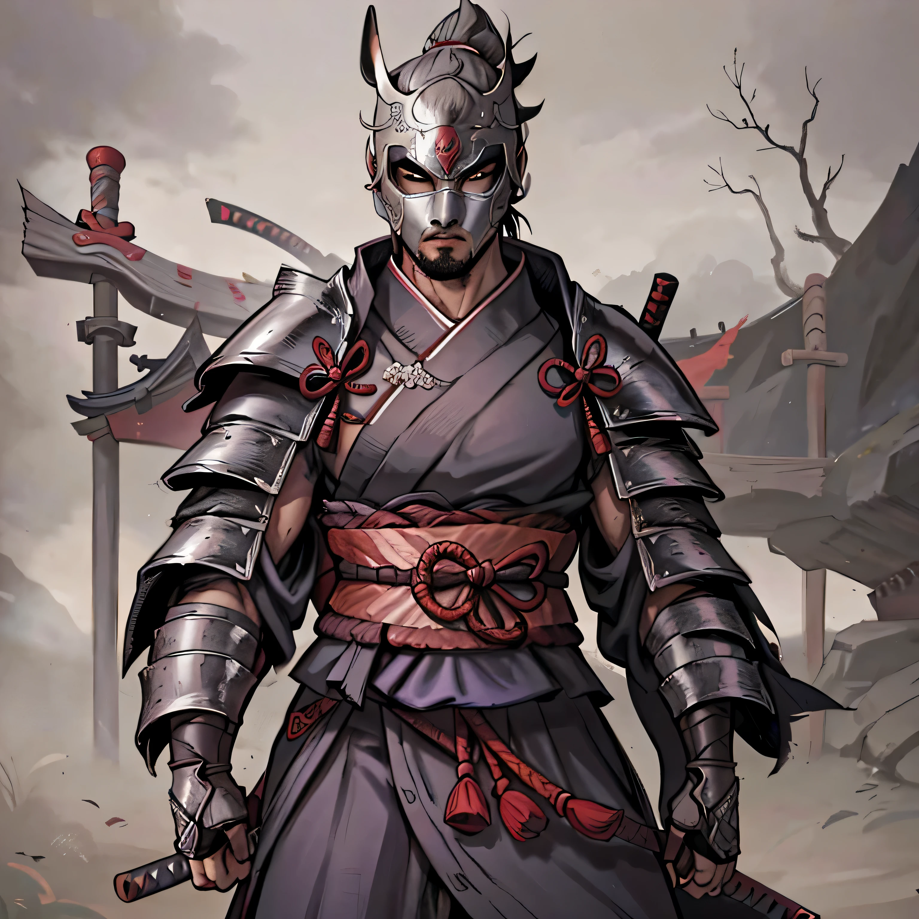 Armadura de um samurai