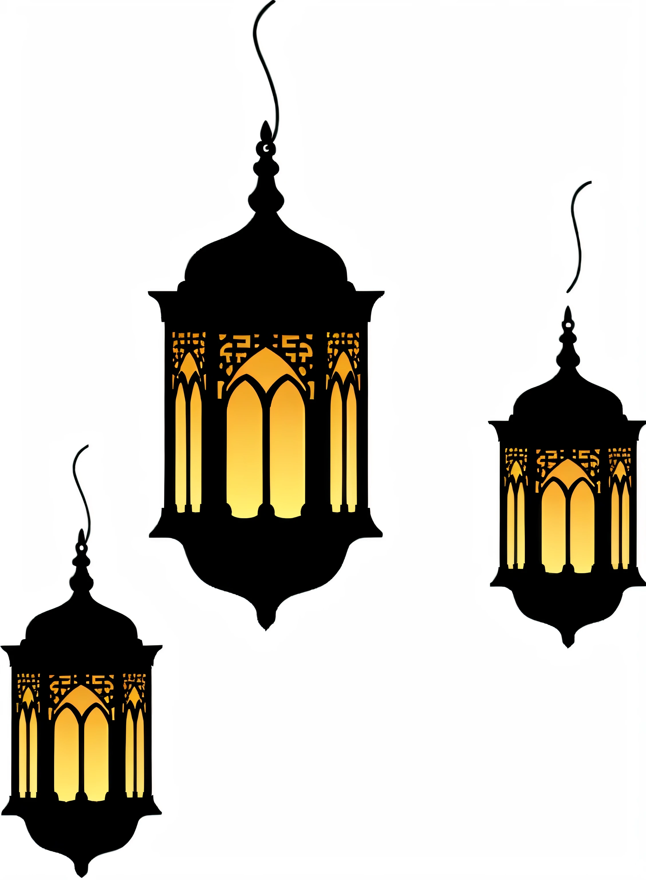 there are three windows with a clock on each of them, cathedral background, gothic church background, mystical cathedral windows, with glowing windows, gothic stained glass style, glowing windows, gothic lighting, lothlorien at night, shadowy castle background, glowing stained glass backdrop, glowing sprites, golden windows, gothic cathedral, gothic epic library concept, the windows are lit