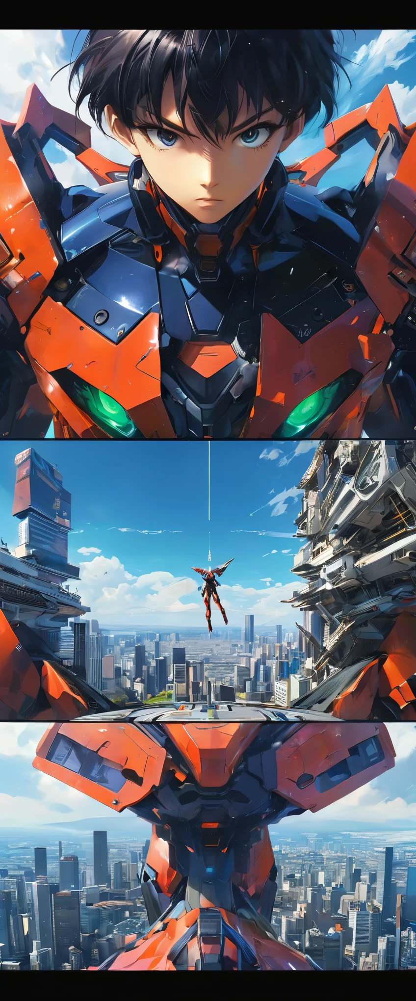 
In this highly detailed CG Unity 8K wallpaper、Before you know it, you&#39;ll step into the world of Evangelion.。The meticulously crafted environment、From the 01st model, the sophisticated design is intricately textured、Every detail is faithfully reproduced。Step inside the iconic Evangelion unit、&#39;I can&#39;t help but feel a sense of awe and wonder.。This masterpiece creates captivating and memorable images.、Enchant you、It takes you to a surreal reality.。With a giant Evangelion machine in the background、Immerse yourself in the highest quality high definition 4K presentations。

