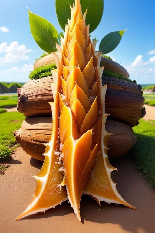 Dragon ginger root kind of plant root that can be only planted at waterland if consume you can get 10 energy