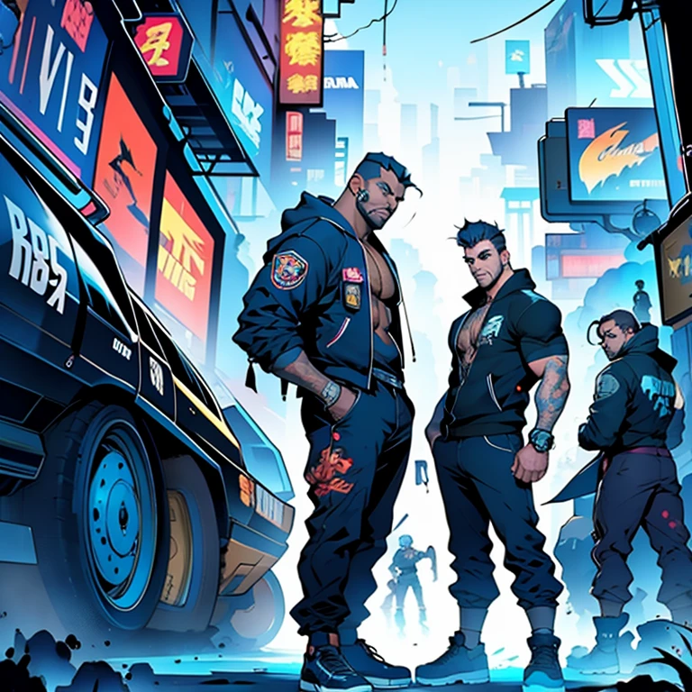 "Get ready for an adrenaline-fueled adventure with the 01 gangstar crew. With their unique blend of street smarts and futuristic technology, they are the ultimate team to take on any challenge. Join them on their latest mission and witness the stunning renderings of their epic battles."