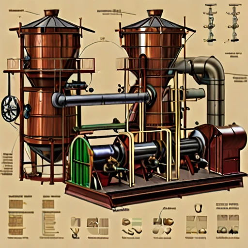 Coffee roasting process, Futscribe, ftsc, Technical sketch