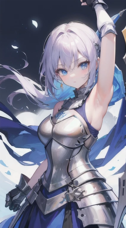 (((highest quality、first-class、masterpiece、Normal body、8k、Detailed face、Ultra-precision、Normal hand、Normal finger、5Finger、)))Brightly colored hair、Silver-turquoise hair、Short Hair、Shortcuts、Sleeping habit head、Unshaven Head、Small breasts、Beautiful body、Brave、Brave Princess Knight、A sad expression、A look of amusement、Moist eyes、Sword of Light、Metallic Sword、Sword and magic circle、Magic Sword、The Great Magic of Light、huge magic circle、Shiny Tiara、Silver Breastplate、Silver Dress Armor、metalic armor、Metallic Leotard、Silver Leotard Armor、Metallic Belt、Metallic Half Cape、Evil Eye、Blue and scarlet odd eyes、Sacrifice、Sacrificeの祭壇、Sacrificeの儀式