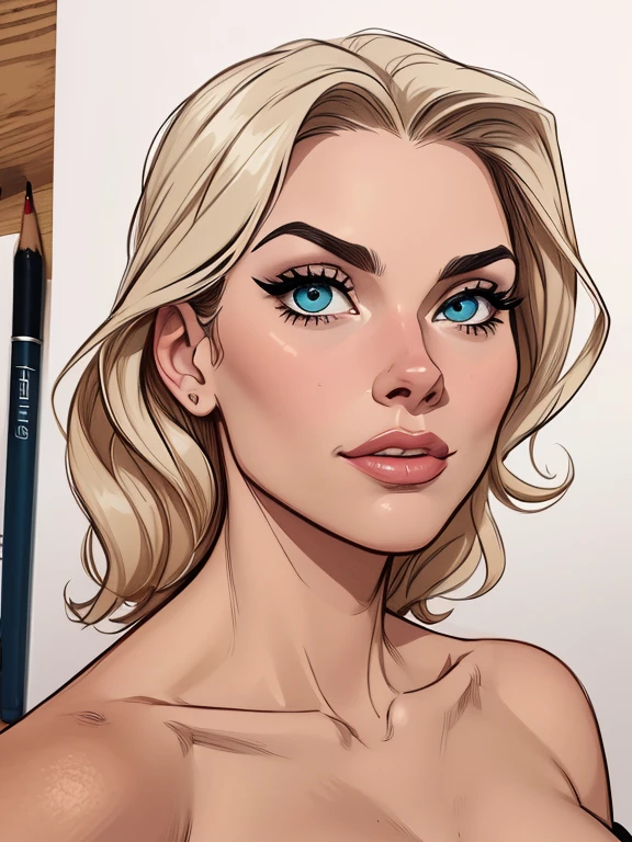 estilo de desenho animado:1.2), Michelle Pfeiffer s Mulher brasileira desenho ART Artline mulher fundo branco Imagem cartoon de uma mulher , roupas sensuais , garota super valente destemida , Ilustra??o estilo desenho animado, estilo de arte dos desenhos animados, estilo de arte dos desenhos animados, digital illustration style, design de personagens altamente detalhado, arte digital detalhada fofa, Fan art horror character design portrait, beautiful high quality portrait digital illustration, arte em quadrinhos, retrato do design do personagem, white background Busty without clothes and medium breasts female character cartoon style Michelle Pfeiffer