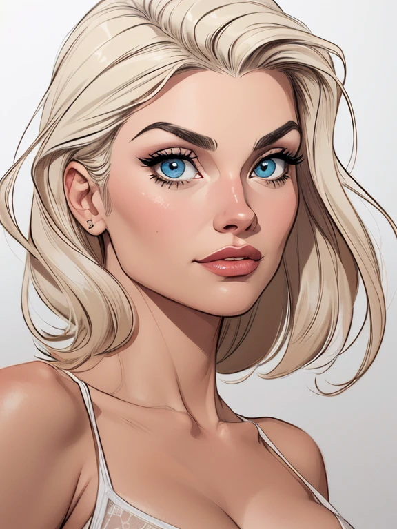 estilo de desenho animado:1.2), Michelle Pfeiffer s Mulher brasileira desenho ART Artline mulher fundo branco Imagem cartoon de uma mulher , roupas sensuais , garota super valente destemida , Ilustra??o estilo desenho animado, estilo de arte dos desenhos animados, estilo de arte dos desenhos animados, digital illustration style, design de personagens altamente detalhado, arte digital detalhada fofa, Fan art horror character design portrait, beautiful high quality portrait digital illustration, arte em quadrinhos, retrato do design do personagem, white background Busty without clothes and medium breasts female character cartoon style Michelle Pfeiffer in black and white