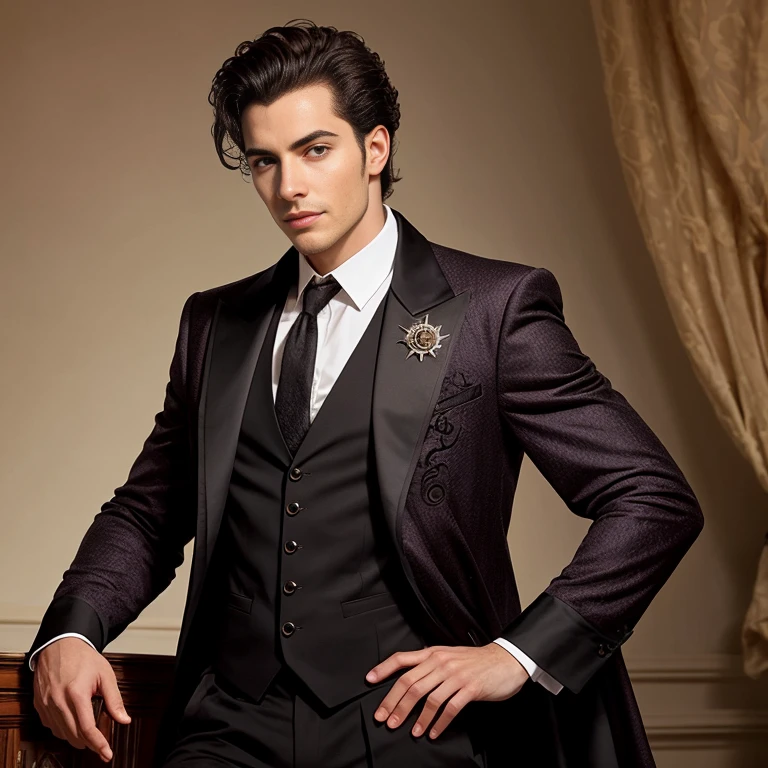 a handsome young man jew villain