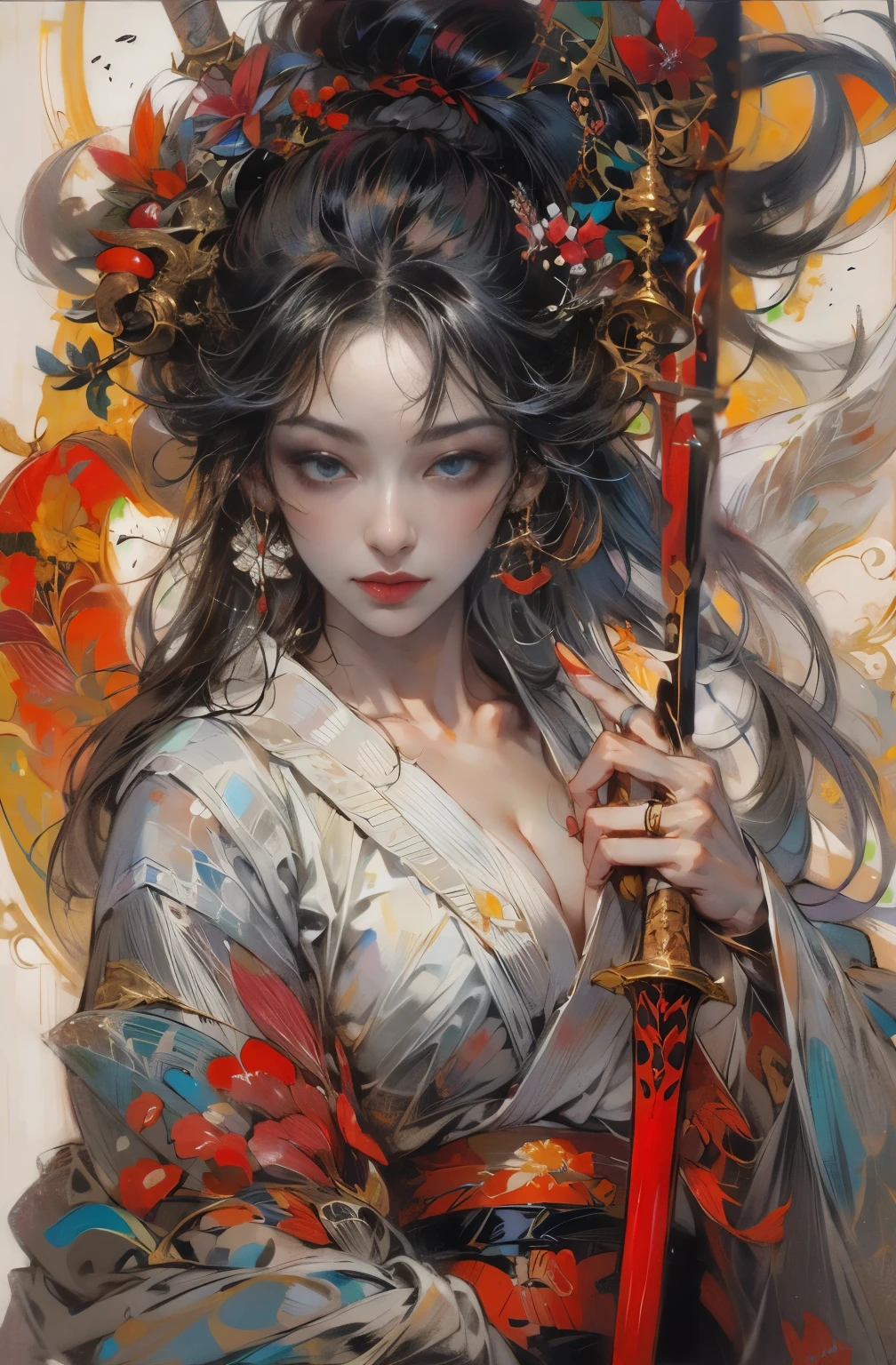 Sword in sheath, Great sword in a sheath