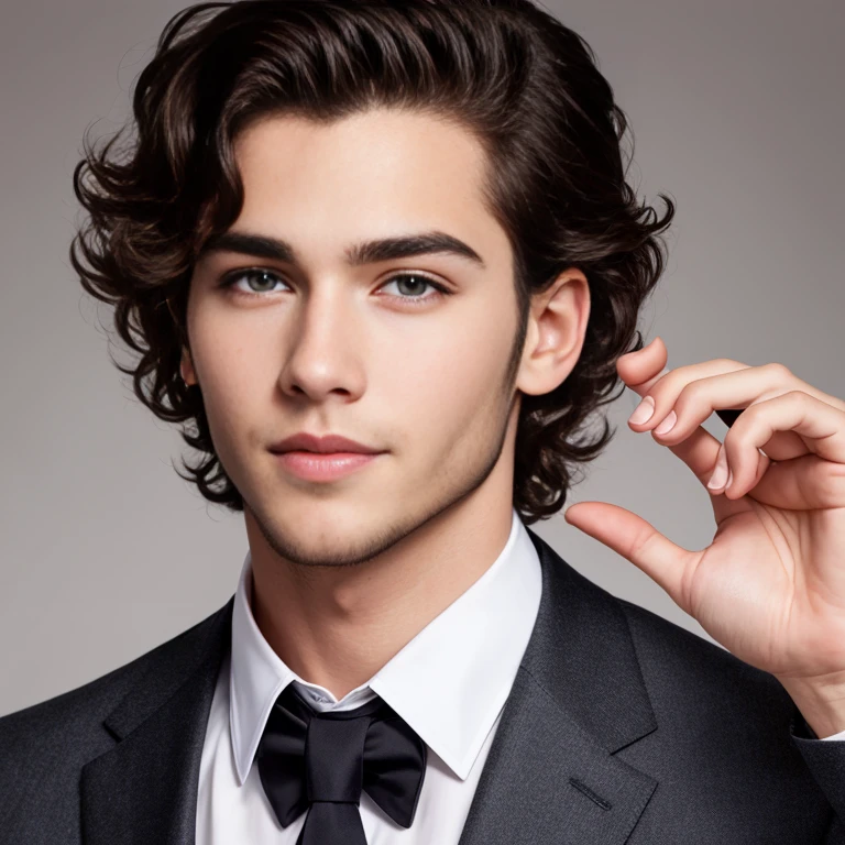 a handsome young man jew guy
