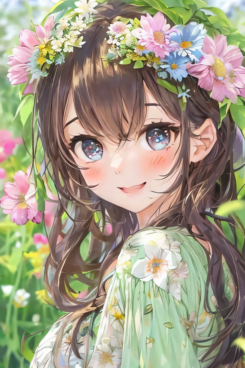 (highest quality:1.4)、High resolution、Detailed Background、(Beautiful face in every detail:1.4)、(Anatomically correct)、(Draw the usual number of fingers:1.2)、(Detailed facial expressions)、Realistic、age beauty、(Huge breasts:1.2)、Perfect body line、cute hair color、Black Hair、brown hair、Bobcut、Braided long hair、Braided Ponytail、Braided Hairstyles、Calm atmosphere、Couple date in spring flower field、sunny、Cowboy Shot、
(Two girls having a great time strolling through a field of flowers:1.5)、
Two girls strolling through a field of flowers with their partner、
This is a situation where you can spread out a colorful blanket and enjoy a leisurely picnic in a field of flowers、
Cute basket with fruits and sandwiches、Try packing in your favorite snacks such as sweets、
During your picnic, you can make cute leis using flowers from the flower garden and take photos.、
If you try bundling flowers you've picked yourself or making cute flower crowns or bouquets, the atmosphere will be even more like a flower garden、
Walking through a field of flowers in matching casual outfits or stylish dress outfits will give you an even more romantic atmosphere、
Walking hand in hand and taking pictures of each other will make for a cute and memorable date.、
It's a situation where you can enjoy taking pictures in a flower field with friends、
Try putting on a pretty dress and posing in a flower field or smiling in a stylish pose.、
Enjoy your time by incorporating stylish outfits, accessories, and cute accessories.、
Choose a dress that is light and feminine、
I recommend those with floral patterns or light colors、
Pair it with a wide-brim hat for a stylish accent while blocking sunlight from the sun、
Choose a flared skirt、The bright colors and floral patterns give a gorgeous impression、
Pair it with a blouse in a calm color for a well-balanced look、
If you put in a blouse to accentuate your waist, you can create a stylish look、
Choose a light and cool chiffon blouse、
If you choose sandals with flat feet, you can walk easily and look beautiful at your ankles、
Please enjoy a stylish flower garden date by adding ingenuity to how to choose accessories、cute