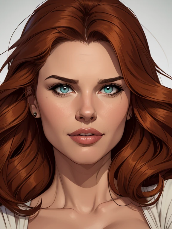 estilo de desenho animado:1.2), Geena Davis  s Mulher brasileira desenho ART Artline mulher  Imagem cartoon de uma mulher , roupas sensuais , garota super valente destemida , Ilustra??o estilo desenho animado, estilo de arte dos desenhos animados, estilo de arte dos desenhos animados, digital illustration style, design de personagens altamente detalhado, arte digital detalhada fofa, Fan art horror character design portrait, beautiful high quality portrait digital illustration, arte em quadrinhos, retrato do design do personagem, Busty undressed and medium breasted cartoon style female character Geena Davis 