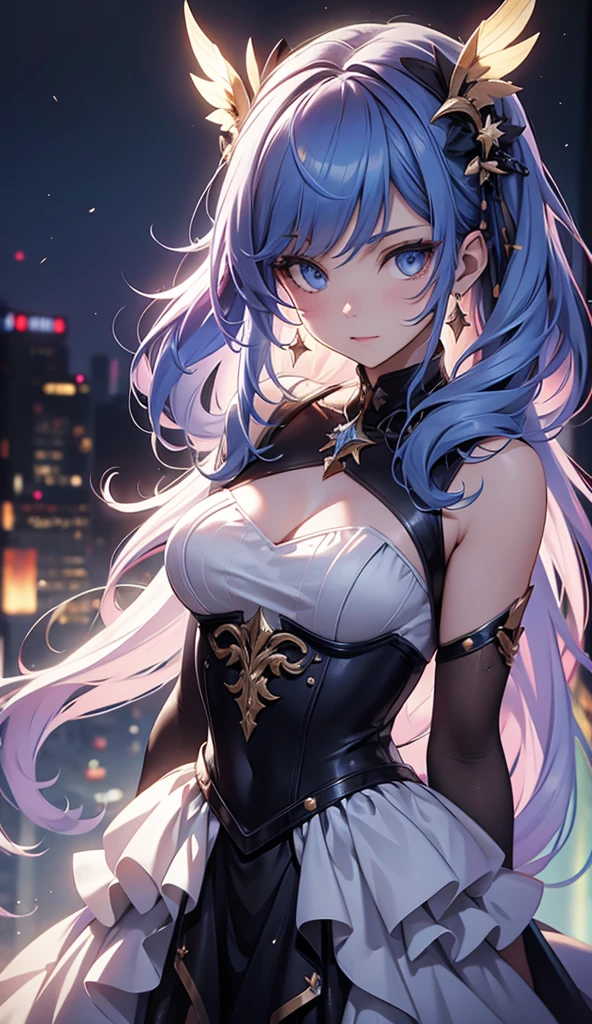 (best quality,4k,8k,highres,masterpiece:1.2),ultra-detailed,(realistic,photorealistic,photo-realistic:1.37),HDR,UHD,studio lighting,ultra-fine painting,sharp focus,physically-based rendering,extreme detail description,professional,vivid colors,bokeh,portraits,landscape,horror,anime,sci-fi,photography,concept artists,downy,Extremely colorful,Colorful, princess,Lolita dress,starrysky.