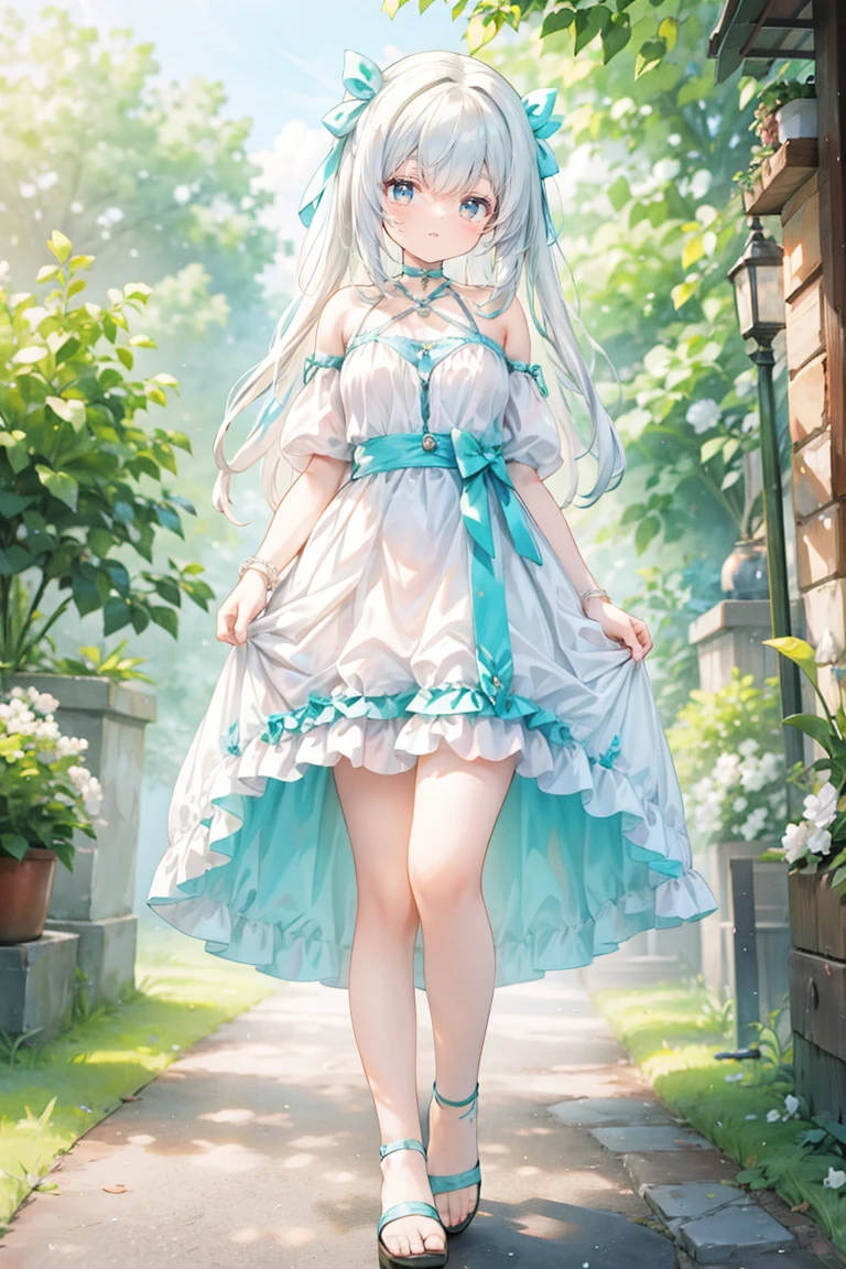 Cute anime waifu in beautiful clothes,,Anime Goddess,Anime Style 4k, Perfect body, Perfect big ,((highest quality, 8k, masterpiece :1.3)),