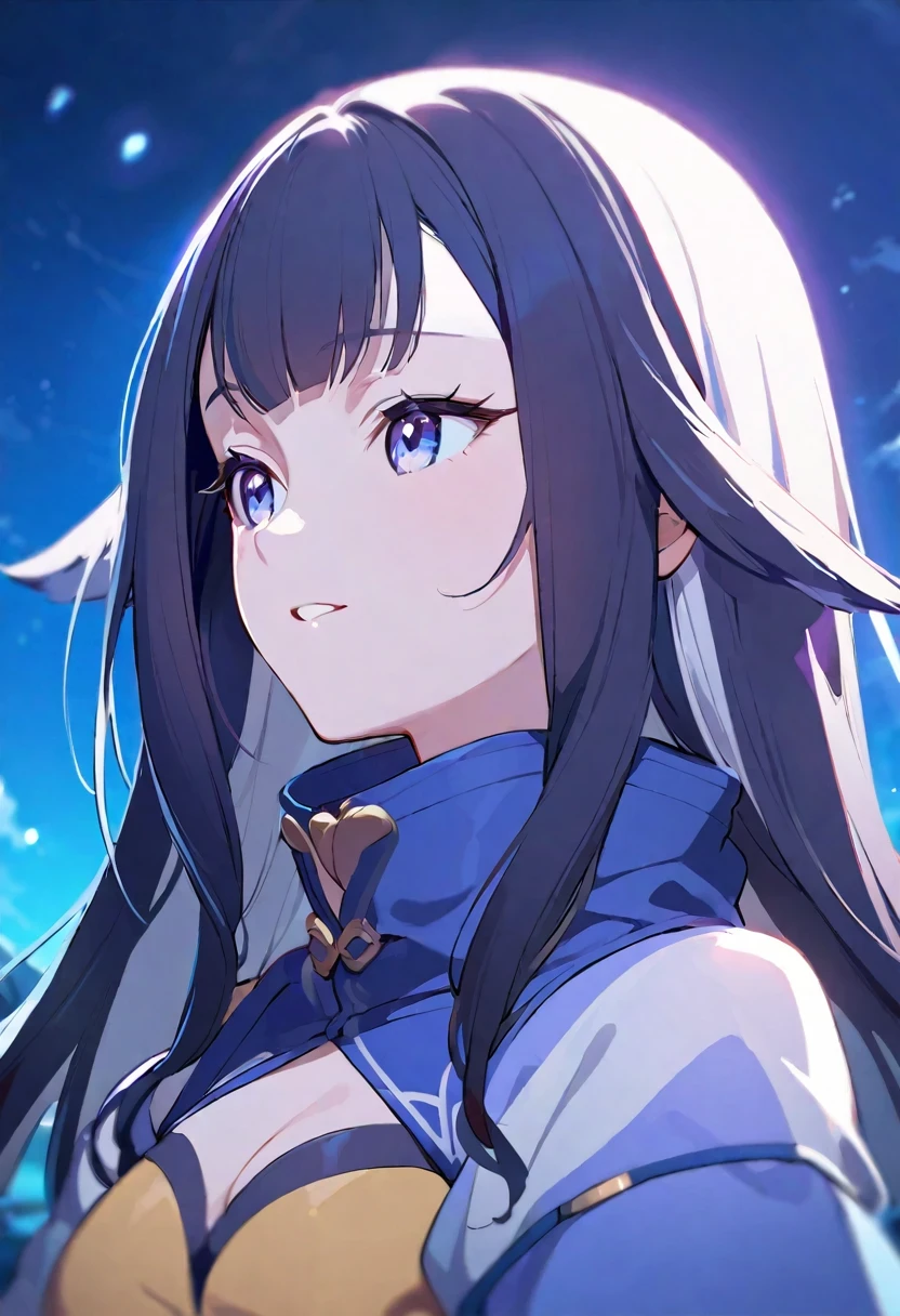 (shylily/(Twich/):1.5),(masterpiece:1.2),(best quality:1.2),, (1girl:1.3),an anime girl, a digital rendering, profile of anime girl, makoto shinkai art style, Makoto Shinkai and Artgerm, anime girl portrait profile, Makoto Shinkai, high detailed official artwork, Makoto Shinkai