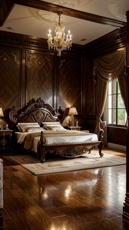 [Image: A luxurious baroque bedroom adorned with ornate furniture, elaborate draperies, and opulent details.]

[Caption:]
"Transport yourself to a realm of timeless opulence and grandeur in our magnificent baroque bedroom. ✨ From the intricate carvings to the sumptuous fabrics, every detail exudes luxury and sophistication. Dive into a world where elegance meets extravagance. #BaroqueBeauty #LuxuriousLiving #OpulentInteriors #TimelessElegance"

