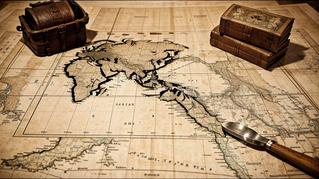 journey, route, map, globe