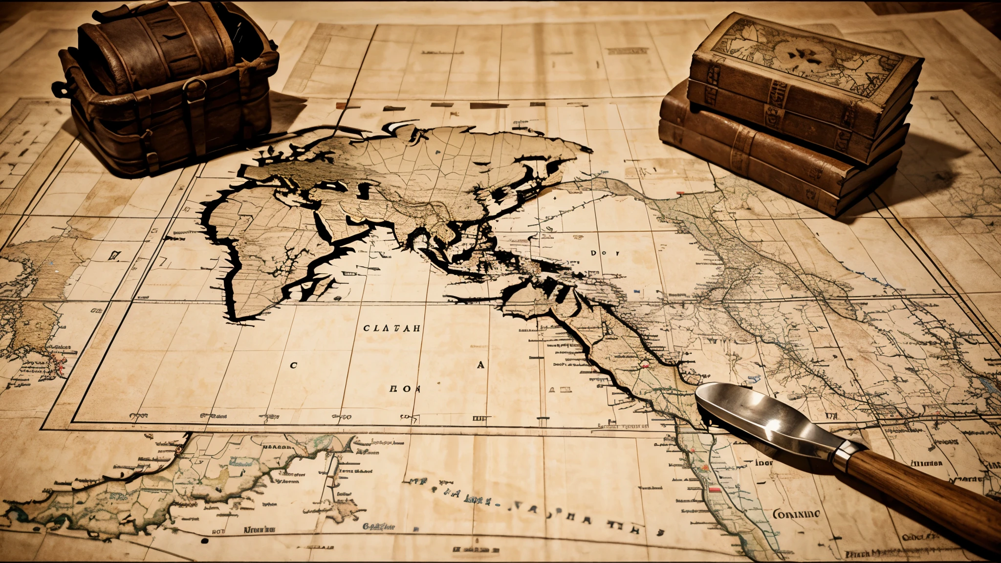 journey, route, map, globe