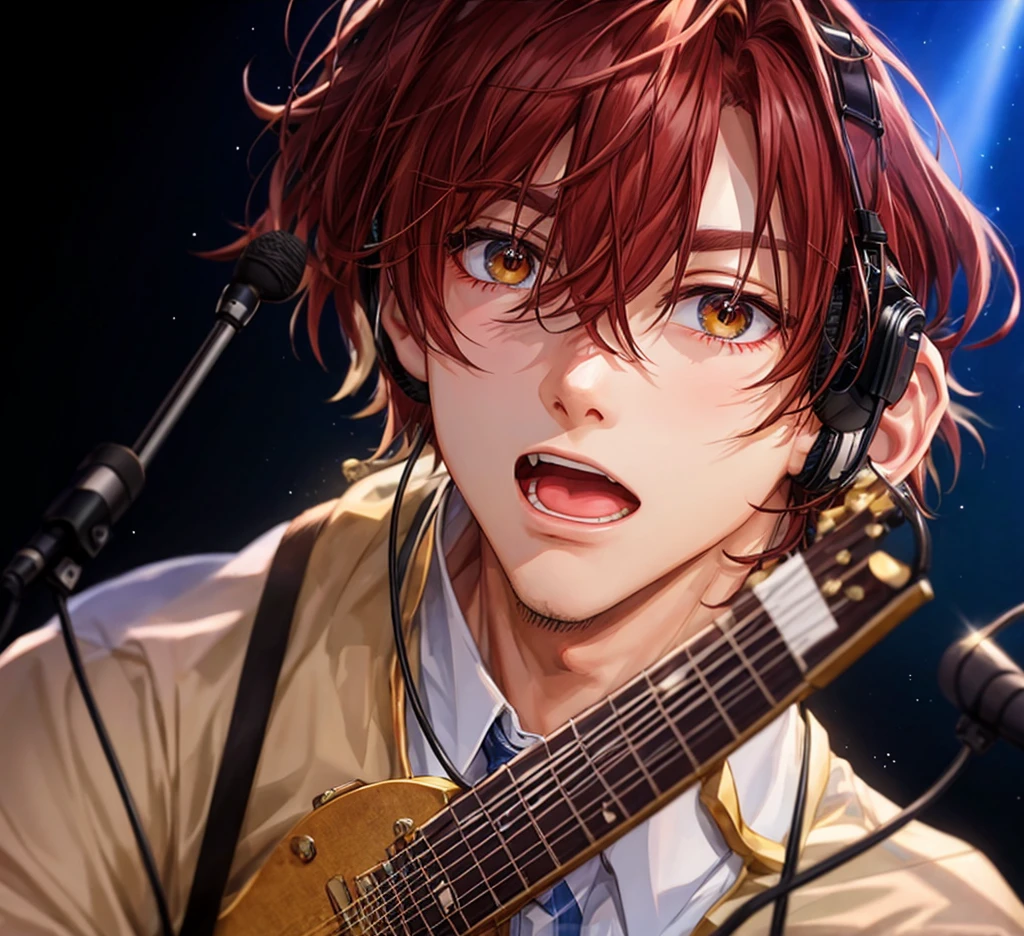 Become a male singer of the second dimension