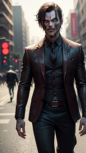 (Outdoor zombie walking cosplay)、Handsome