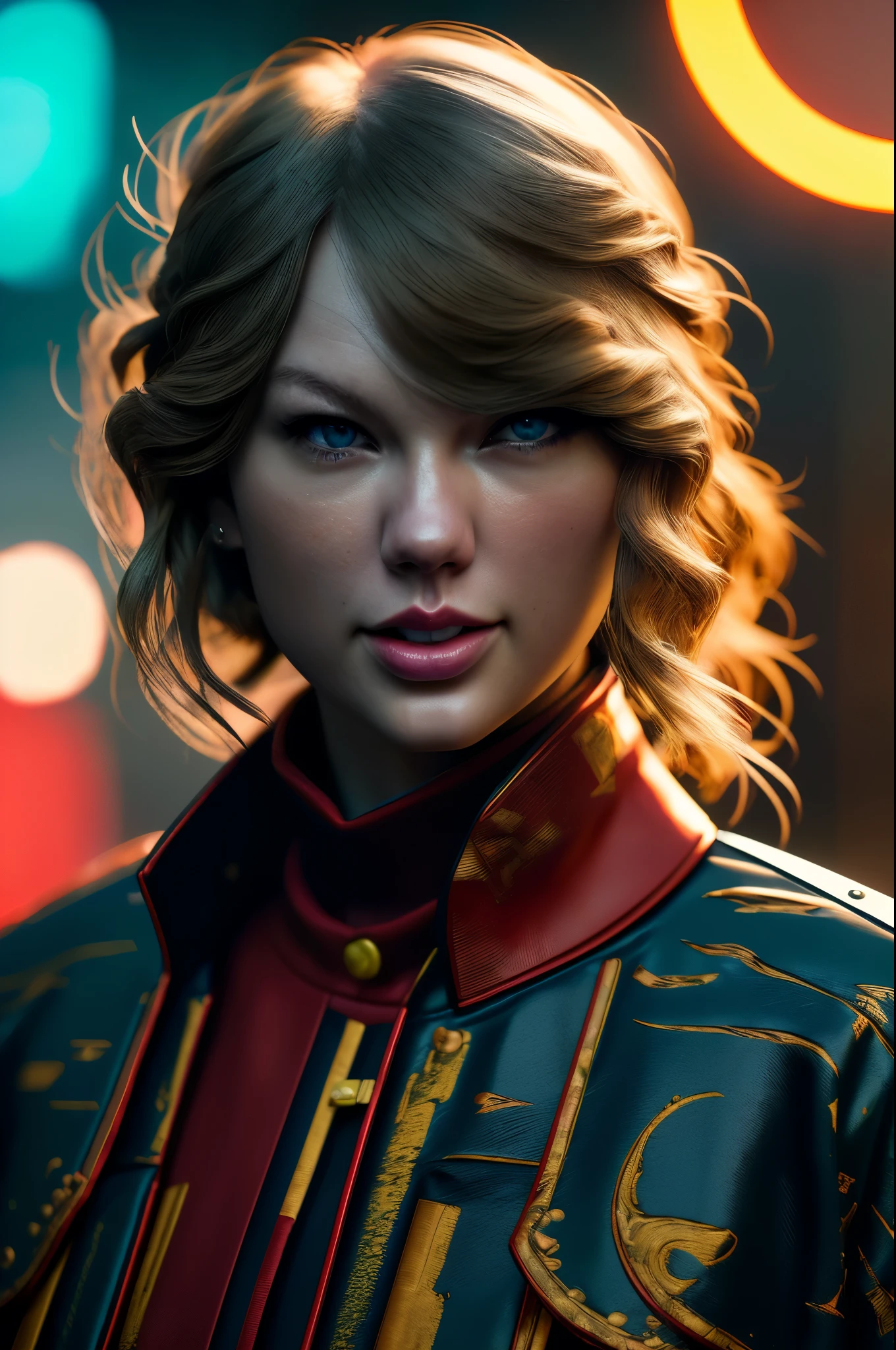 T Swift,performing in concerts, is promoting Chinese leadership and Chinese Communism in California, USA. Joe Biden, the 46th President of the United States, is a very enthusiastic fan. (best quality,4k,8k,highres,masterpiece:1.2),ultra-detailed,(realistic,photorealistic,photo-realistic:1.37), HDR,UHD,studio lighting,ultra-fine painting,sharp focus,physically-based rendering,extreme detail description,professional,vivid colors,bokeh. portraits,landscape,horror,anime,sci-fi,photography,concept artists. Colorful with vibrant hues. Illuminate the scene with natural and warm lighting.