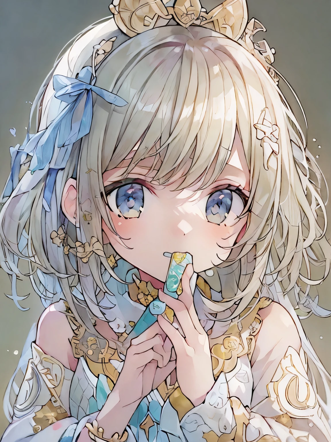 (((masterpiece))), (best quality), (ultra detail), (very_high_resolution), (large_filesize), (full color), One Kemomiko Girl, Beautiful pink and white two-tone hair, Big and beautiful eyes, Blue pupil,